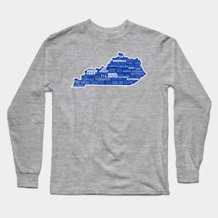 Kentucky Crazy Cities Long Sleeve T-Shirt